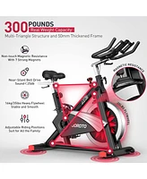 Joroto X2/X2PRO Bluetooth Exercise Bike with 100 Levels Magnetic Resistance, Adjustable Seat & Handlebar, 12.6" Tablet Holder, 280lbs Weight Capacity