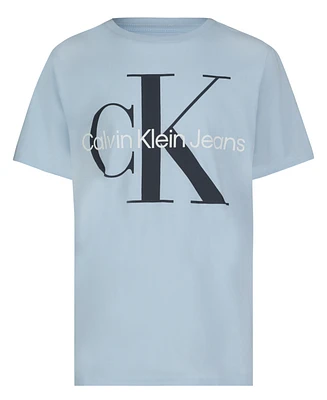 Calvin Klein Big Boys Core Monologo Short Sleeve T-Shirt