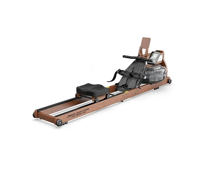 Joroto Rowing Machines for Home Use, Foldable Rower Machine with Bluetooth Monitor, Tablet Holder Water Rowing Machine