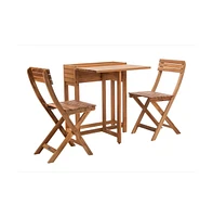 Walten Flower Shelf Outdoor Bistro Set