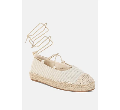 Oplin Canvas Woven Espadrilles
