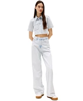 Tommy Jeans Women's Claire High-Rise Wide-Leg