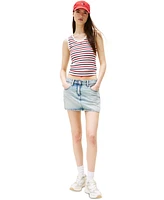 Tommy Jeans Women's Essential Ribbed Striped Tank Top