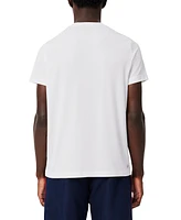 Lacoste Men's Short Sleeve Performance Logo Stripe T-Shirt - HI1