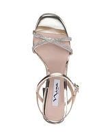 Nina Women's Steven Block Heel Platform Evening Sandals