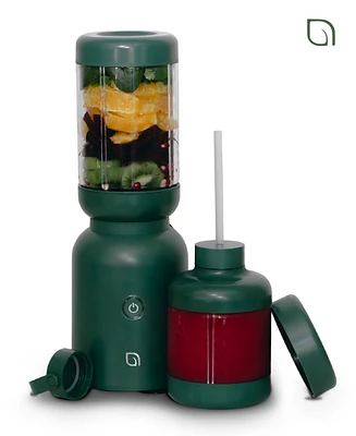 Willow Kitchen Warrior Countertop Blender - Powerful Motor, Versatile, Blend and Go with Straw or Storage Lid.