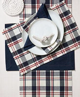 Tableau Sawyer Plaid Table Runner, 72" x 14"