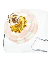 Mackenzie-Childs Sweets Jar with Rosy Check Enamel Lid