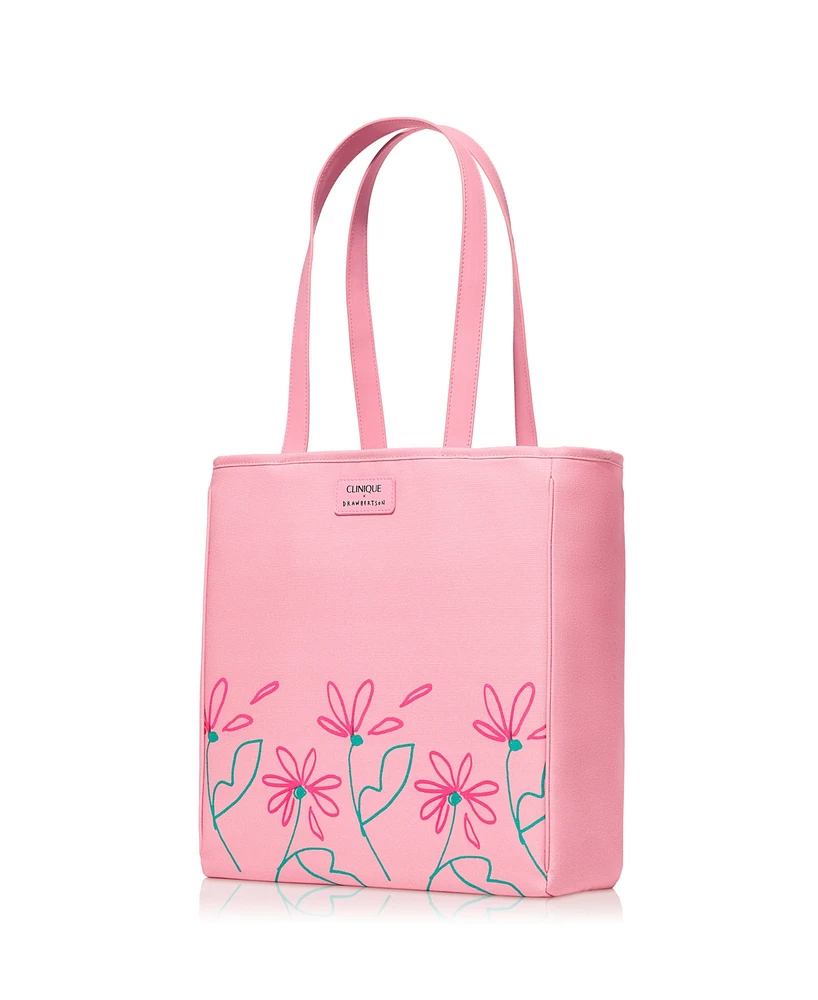 Last Day! Spend $125, Get All Gifts! Free exclusive Clinique x Drawbertson Tote Bag with any $125 Clinique purchase (Up to a $249 Value!)