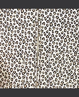 Little Treasure Toddler Girls Hoodie, Bodysuit or Tee Top, and Pant Set, Leopard Toddler, 5