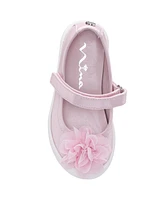 Nina Little Girls Natty Pearlized Round Toe Sneakers