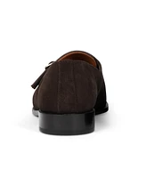 Anthony Veer Men's Dunhill Single Monk Dress Loafers