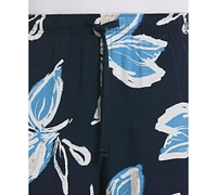 Cubavera Men's Classic-Fit Tropical Floral 7" Drawstring Shorts