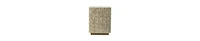 Versatile Capiz End Table Stool, Square Design with Sturdy Base