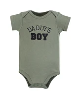 Hudson Baby Boys Cotton Bodysuits