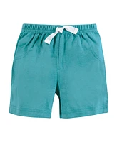Hudson Baby Boys Shorts Bottoms 4-Pack, Sea Turtle, 9-12 Months