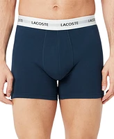 Lacoste Men's 3pk. Regular-Fit Logo Boxer Briefs