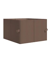 Aoodor Gazebo Curtain 10' x 12' Replacement Universal 4 Panel Sidewalls (Only Curtain