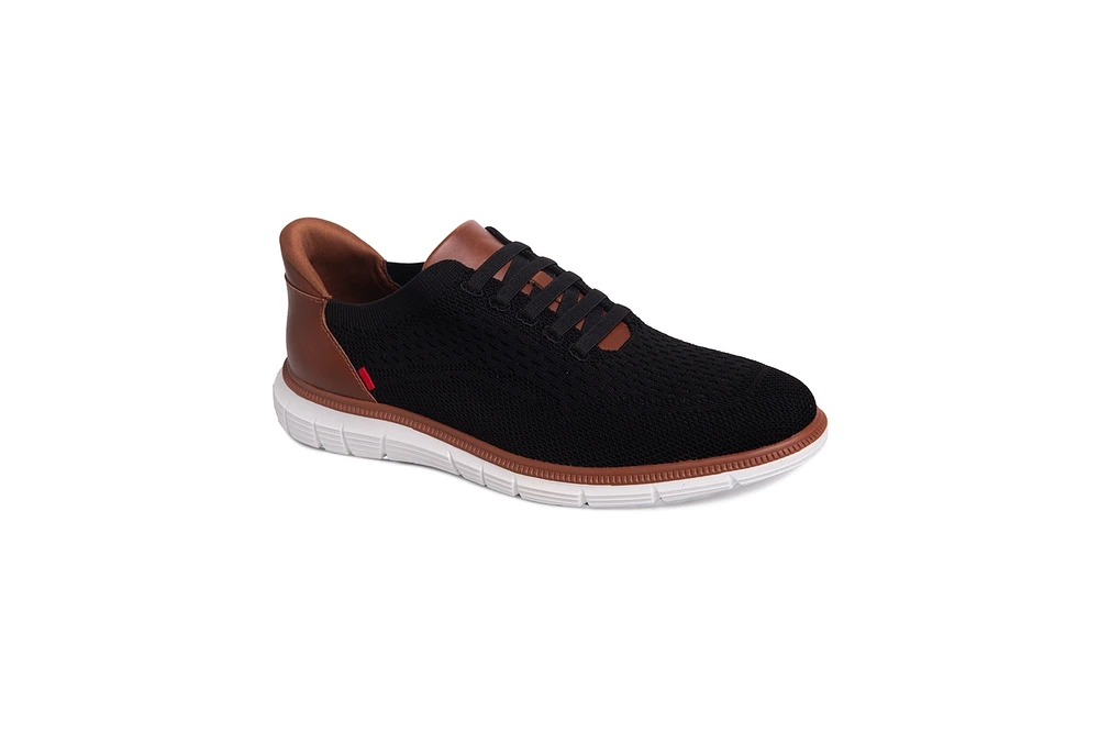 Marc Joseph New York Men's Edison Street Hands-Free Slip On Technology Lightweight Mesh Oxfords