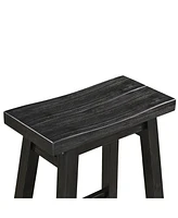 Counter Stool with Ergonomic Saddle Seat for Comfortable and Stylish Seating