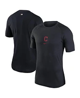 Nike Men's Navy Cleveland Indians Authentic Collection Base Layer T-Shirt