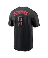 Nike Men's Mike Moustakas Black Cincinnati Reds City Connect Name Number T-Shirt