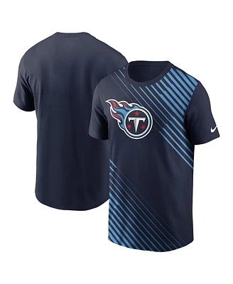 Nike Men's Navy Tennessee Titans Yard Line Fashion Asbury T-Shirt