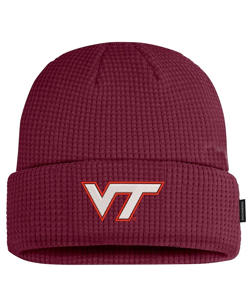 Nike Men's Maroon Virginia Tech Hokies 2024 Sideline Terra Cuffed Knit Hat