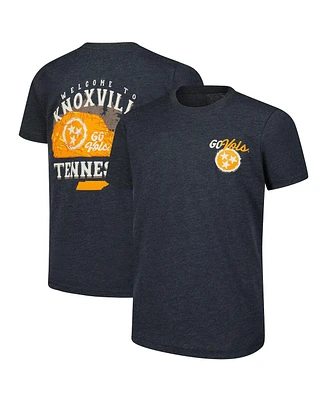 Image One Big Boys and Girls Charcoal Tennessee Volunteers Painted Rock Premium Hyperlocal T-Shirt