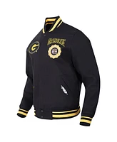 Pro Standard Men's Black Grambling Tigers Crest Wool Full-Zip Jacket