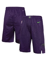 Nike Big Boys and Girls Purple New Orleans Pelicans 2024/25 City Edition Swingman Performance Shorts