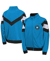 Outerstuff Big Boys and Girls Blue Charlotte Fc Field General Track Full-Zip Jacket