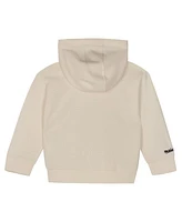 Mitchell & Ness Toddler 2-Piece Cream New York Knicks Hang Time Oversized Pullover Hoodie and Pants Set