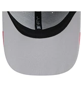 New Era Men's Gray St. Louis Cardinals Linear 39Thirty Flex-Fit Hat