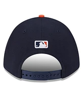 New Era Men's Navy Detroit Tigers Player Replica 9FORTY Adjustable Hat