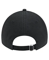New Era Men's Black La Galaxy 2025 Kickoff 9TWENTY Adjustable Hat