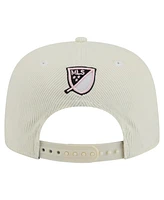 New Era Men's Cream Inter Miami Cf 2025 Kickoff Snapback Golfer Hat