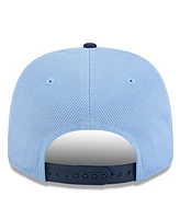New Era Men's Sky Blue/Navy Sporting Kansas City 2025 Jersey Hook 9SEVENTY Stretch-Snap Hat