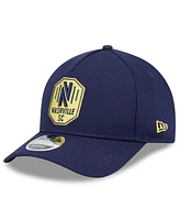 New Era Men's Navy Nashville Sc 2025 Jersey Hook 9FORTY M-Crown Adjustable Hat