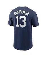 Nike Big Boys and Girls Jazz Chisholm Jr. Navy New York Yankees Player Name Number T-Shirt