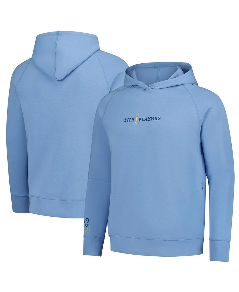 Barstool Golf Men's Light Blue The Players Performance Layering Pullover Hoodie