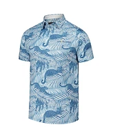 Flomotion Men's Blue The Players Party Animal Polo Shirt
