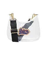 Stoney Clover Lane Florida Gators Clear Curved Crossbody Bag
