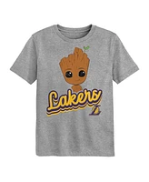 Outerstuff Preschool 2-Piece Los Angeles Lakers Guardians Of The Galaxy T-Shirt Set