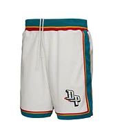 Mitchell & Ness Men's White Detroit Pistons Authentic Shorts