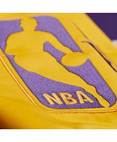 Mitchell & Ness Men's and Women's Purple Los Angeles Lakers Vintage Team Origins Satin Full-Snap Jacket