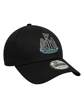 New Era Men's Black Newcastle United Core 9FORTY Adjustable Hat