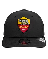 New Era Men's Black As Roma Core Flex Hat