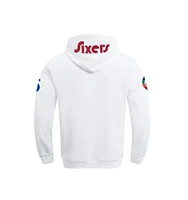 Pro Standard Men's White Philadelphia 76Ers 2024/25 City Edition Pullover Hoodie