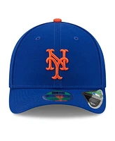 New Era Men's Royal New York Mets Player Replica 9FORTY Adjustable Hat